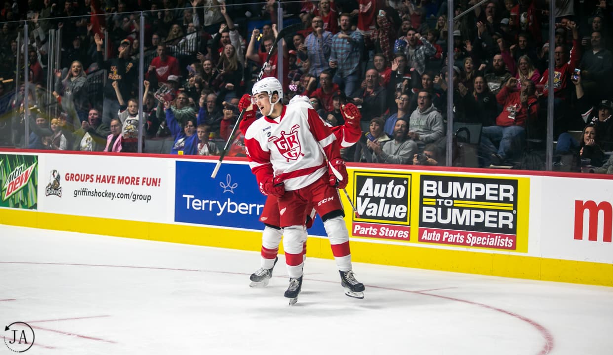 Filip Zadina, Grand Rapids Griffins, Detroit Red Wings