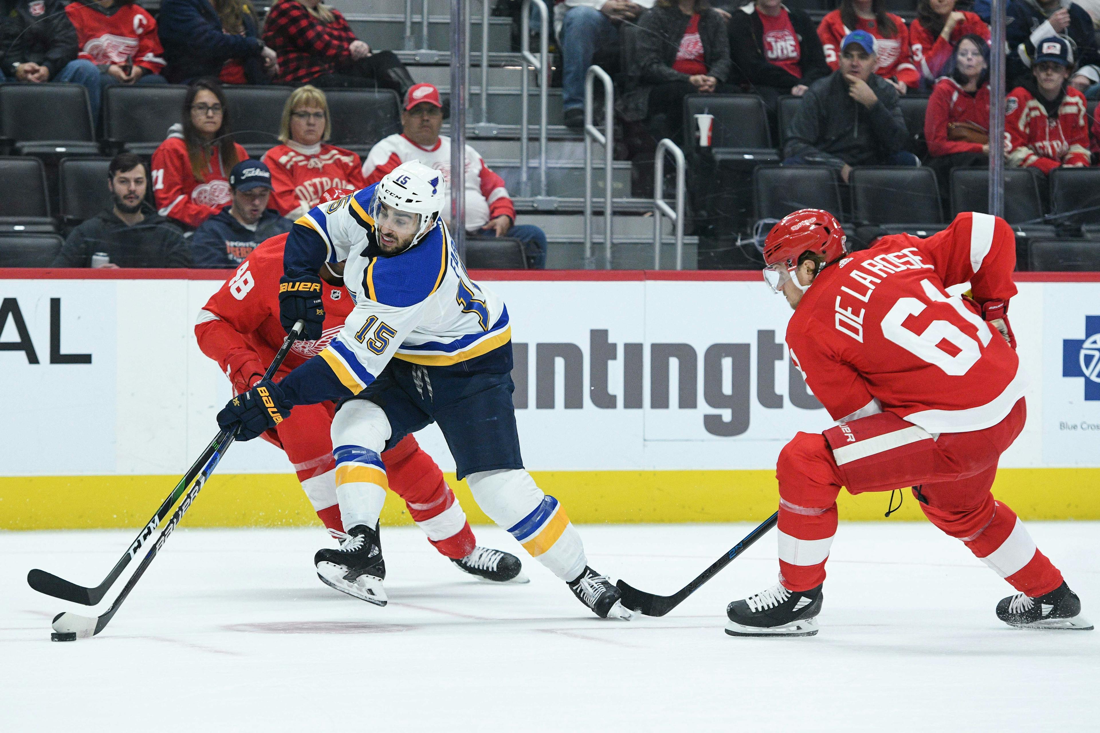 Red Wings' David Perron suspended six games for cross-checking Senators'  Artem Zub - Daily Faceoff