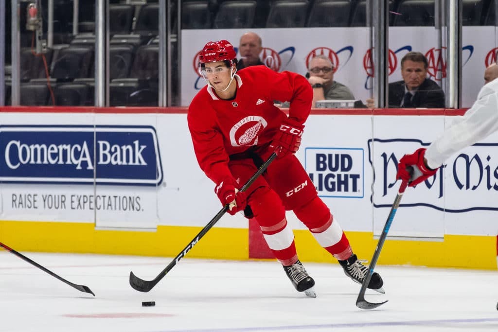 NHL free agency: Red Wings re-sign Joe Hicketts to 2-year deal