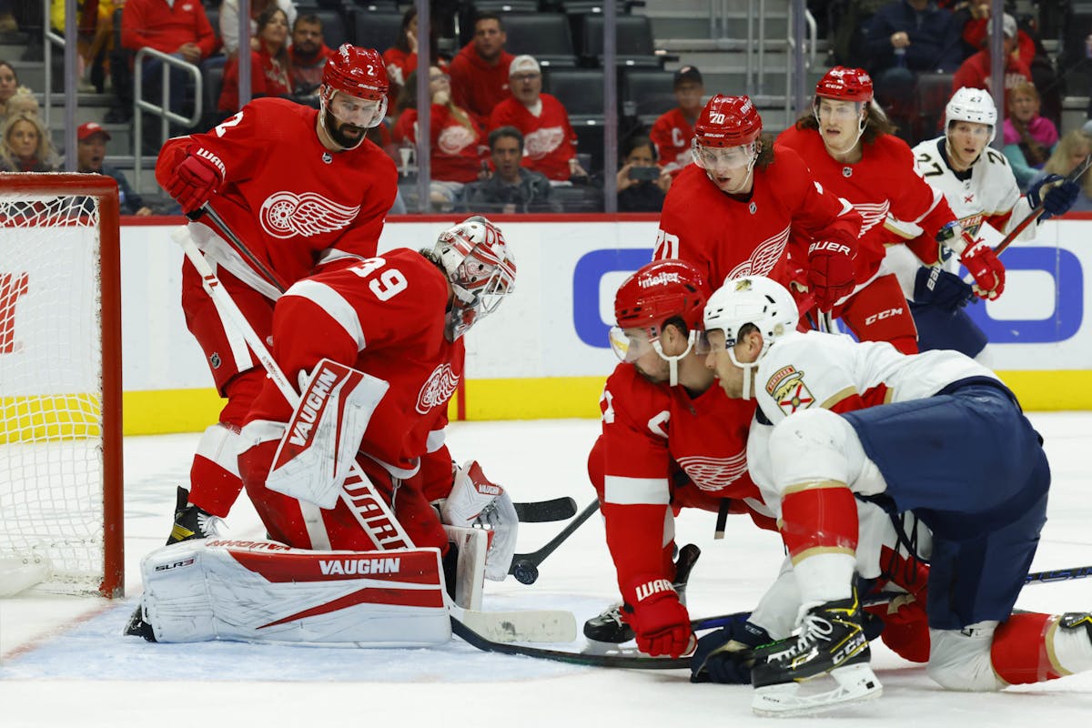 WATCH: Nedeljkovic, Red Wings defenders block seven shots in 25 seconds ...